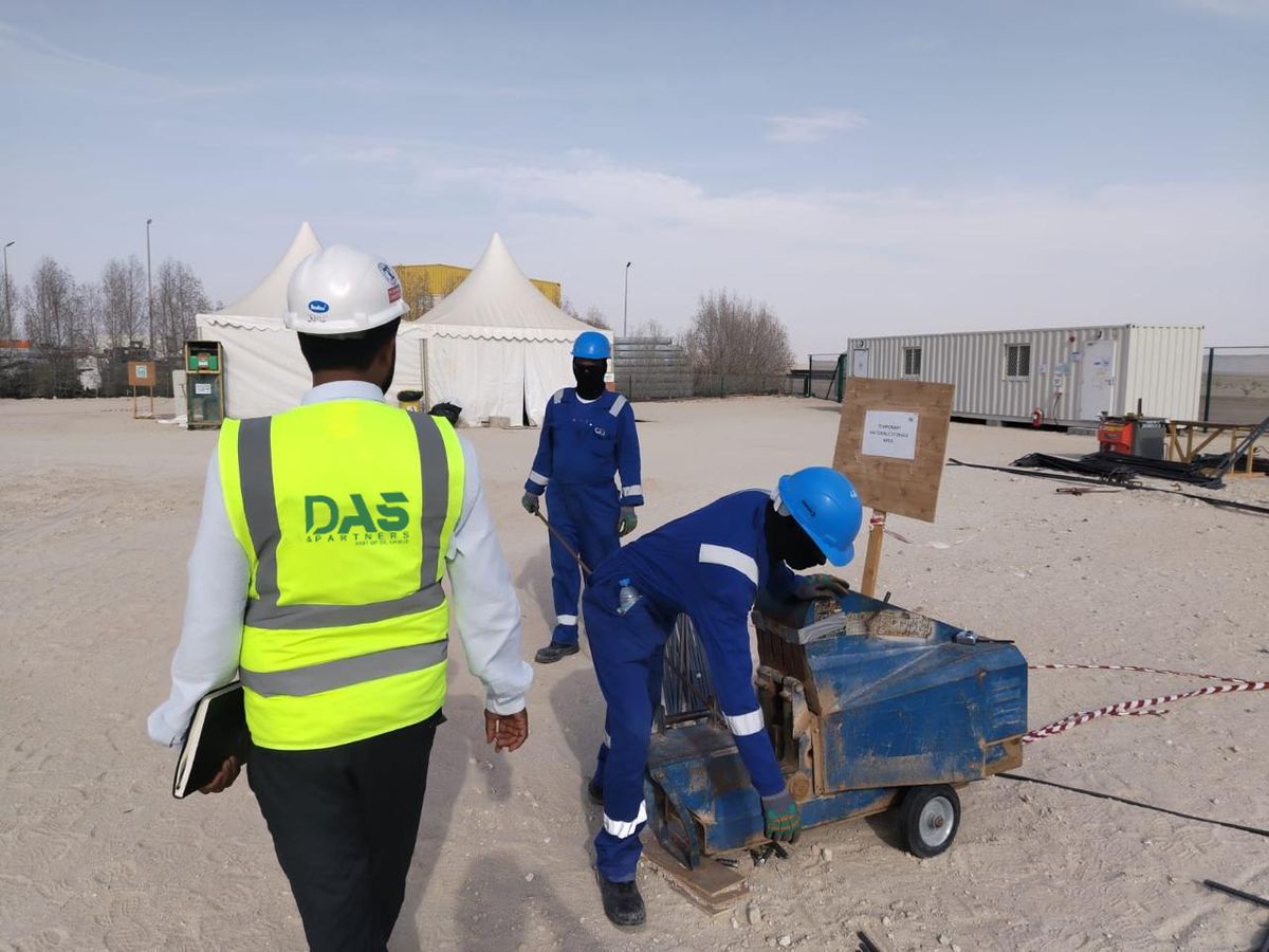 DAS Engineers on Site